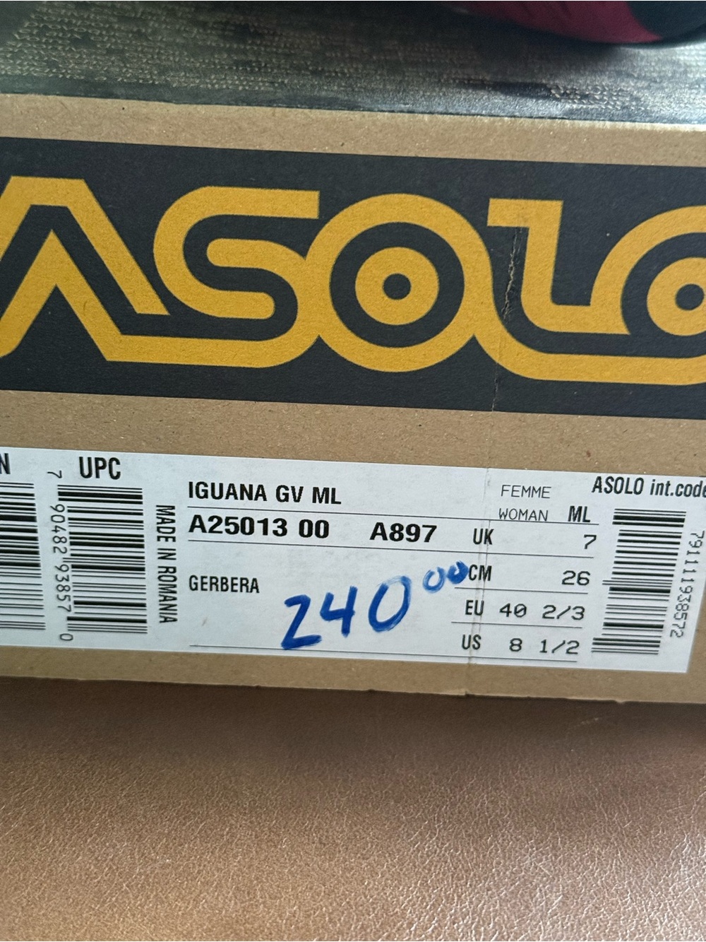 Asolo Iguana Women's Berry Suede Waterproof Hiking Boots - Picture 8 of 9